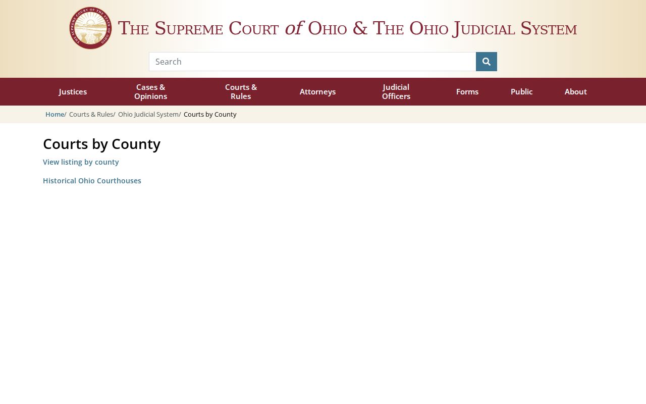 Greene County court docket Ohio trial court directory